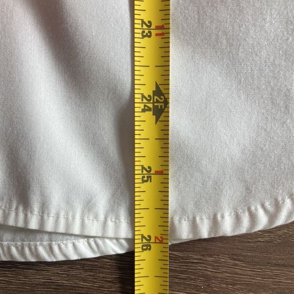 Vintage 80’s Jantzen Womens Embroidered Medium White Button up - Picture 6 of 9